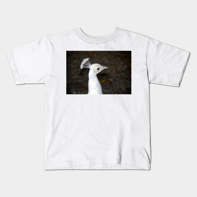 White Bird Kids T-Shirt by dltphoto